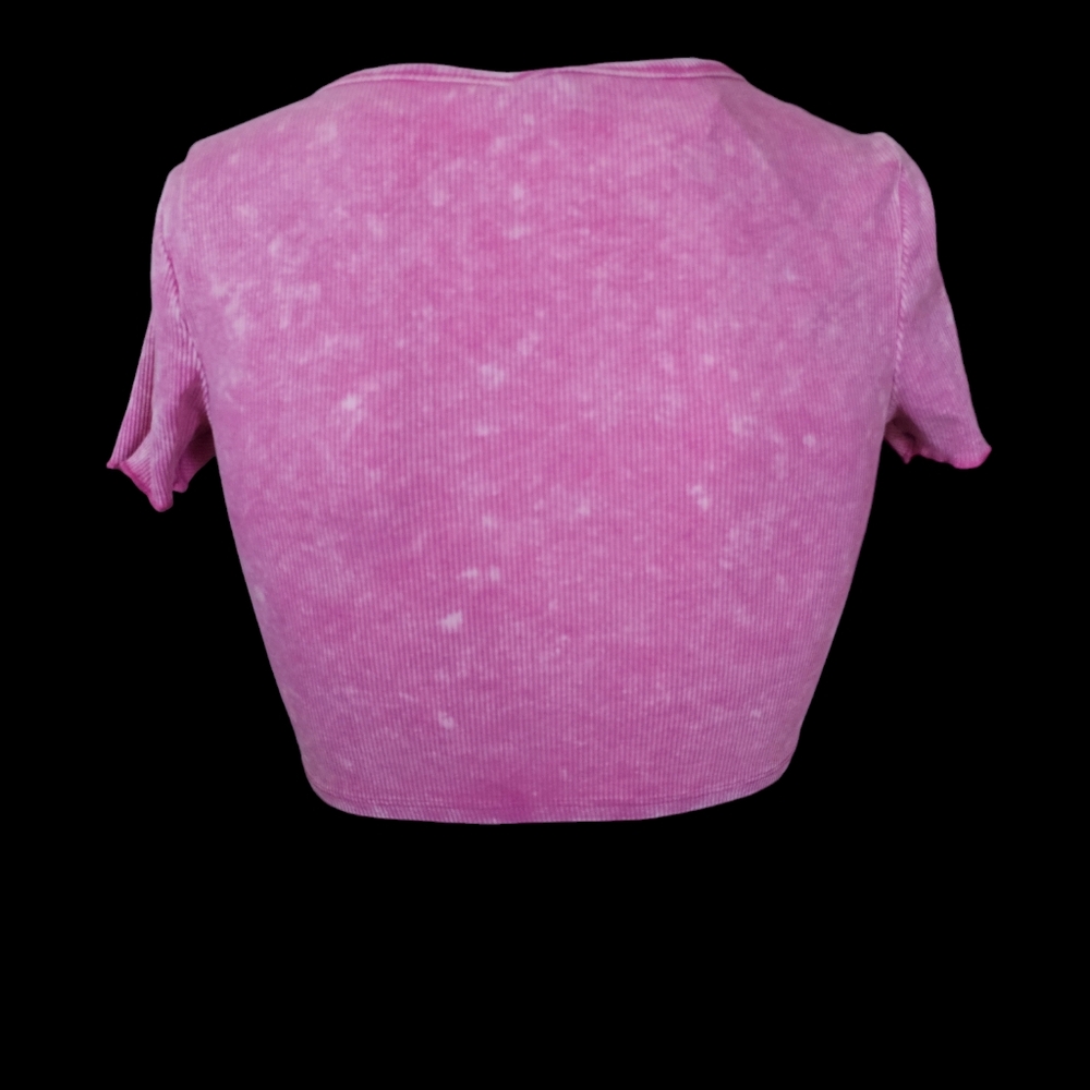NWT Women's Pink Crop Top Various Sizes - Picture 3 of 5